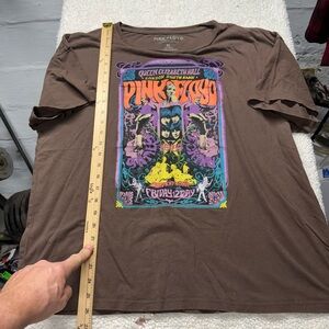 Pink Floyd Brown Graphic T-Shirt, size XL